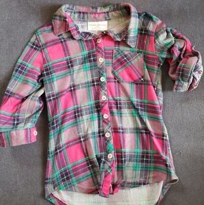 Girls Button-up Shirt